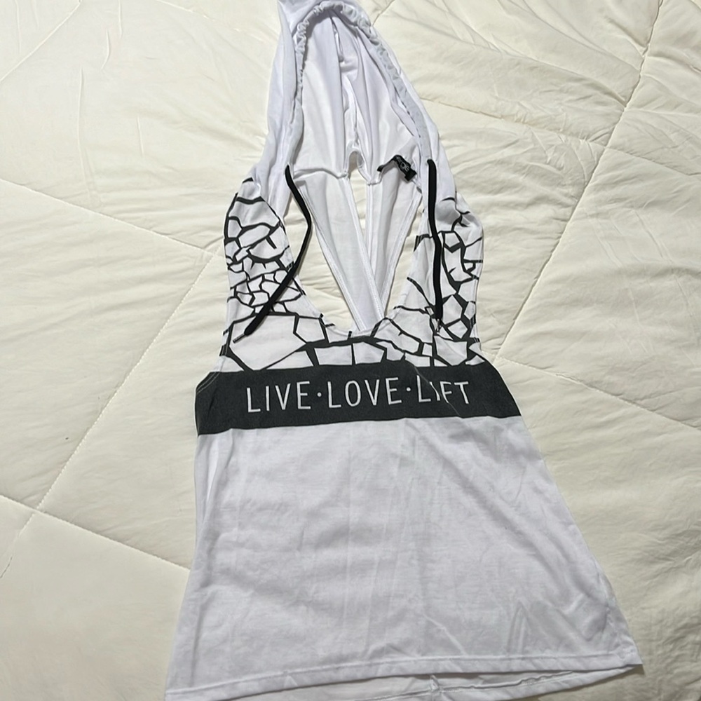 Energie Women’s Tank-Top Hoodie - Size M Junior